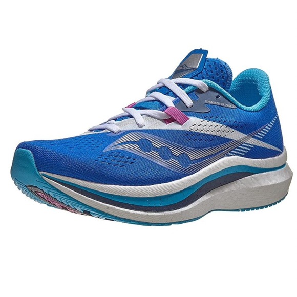 Saucony Edorphin Pro 2 Speedroll Royal Blue White Womens 8 UK 6 EU 39